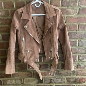 Never Worn Blank NYC Suede Moto Jacket